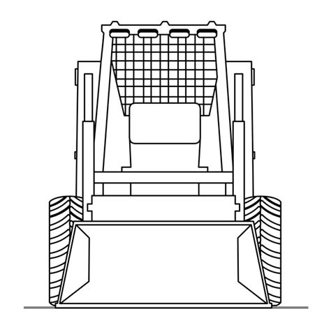 thomas skid steer 1700|thomas 1700 loader dimensions.